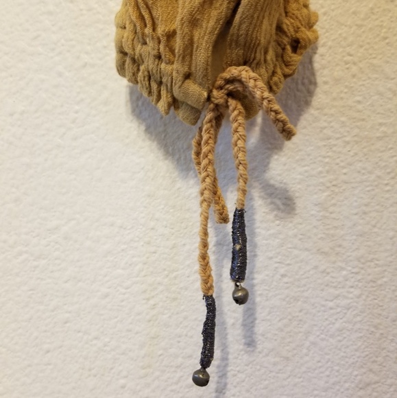 Free People crocheted and ruffled peasant blouse - Picture 3 of 8